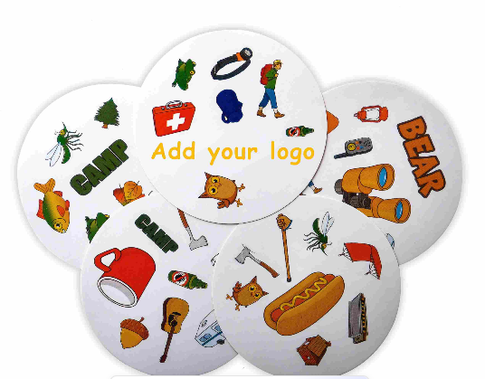 Fabricant d'impression personnalisé Party Playing Family Couple Paper Card