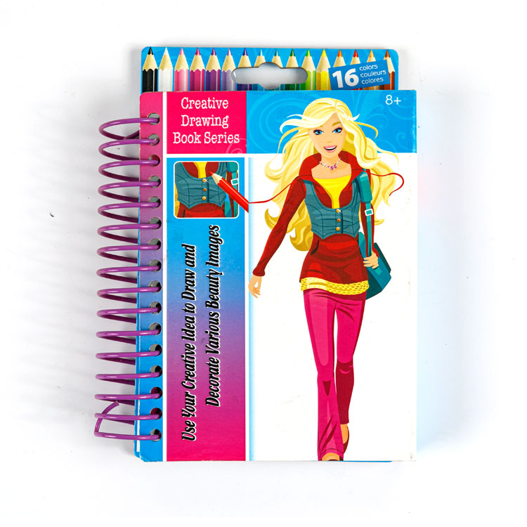 Carnet de croquis - Spiral Book Professional Femme