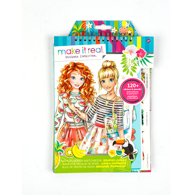 Carnet de croquis - Top Spiral Book Cute Sisters