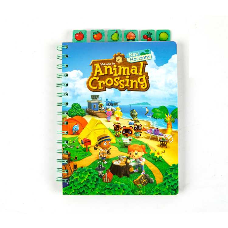 Spirale Livre Animaux Fruits